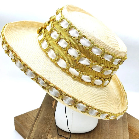 Vintage Whittail & Shon Wide Brim Hat - Picture 4 of 7